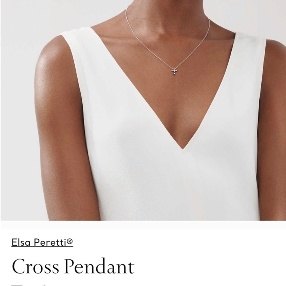 Elisa Peretti Cross Pendant